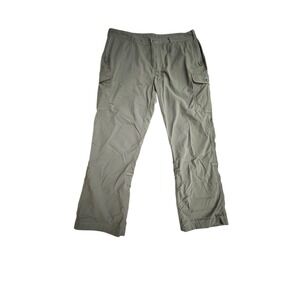 Clothing Arts‎ P Cubed Pants Womens 16 P Olive Cargo Pick-Pocket Proof #G8-7
